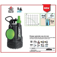 Pompe vide cave de relevage : eau de mer / eau salée - 4.5 m3/h - 330689_1