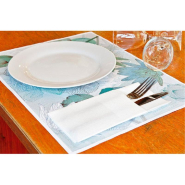 Set de table en pure cellulose 70g/m2 motif Lotus 31x43cm - par 2000_1