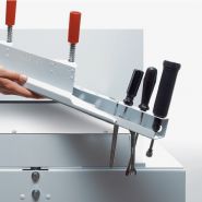 7260 LT - Massicot professionnel IDEAL avec presse hydraulique, longueur de coupe 720 mm_1