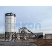 Elkomix-200 Centrale à béton fixe - 200 m³/h - performance élevée et installation modulable_1