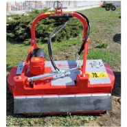 Re-broyeur forestier Dragone Web - déplacement hydraulique, rouleau arrière réglable, boîte avec roue libre_1