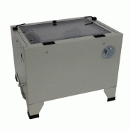 Cabine de sablage avec trappe d’accès supérieure