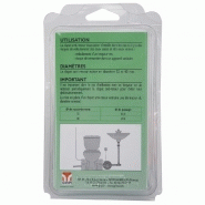 Clapet anti-retour en PVC - à coller - femelle/femelle - diamètre 40 mm_1