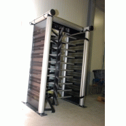 Tambour rotatif Turni-Q Noctur - design unique - aluminium anodisé et options de contrôle d'accès_1