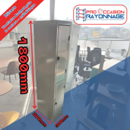 Vestiaire Budget gris  2 casiers - métallique_1