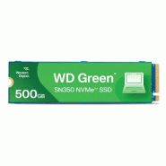 Western Digital Green SN350 500 Go M.2 PCI Express 3.0 NVMe TLC_1