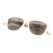 Lunettes de soleil - Monture plastique coloré et branches en bambou - Protection UV 400 catégorie 3_1