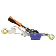 Carpoint treuil manuel portable avec câble 800 kg chrome 439327_1
