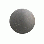 Infinity table de bistrot avec piètement sable + plateau HPL Midnight Marble Ø70 cm_1
