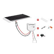 Kit panneau solaire 12V 100W camping-car - Uniteck avec régulateur MPPT et accessoires complets_1