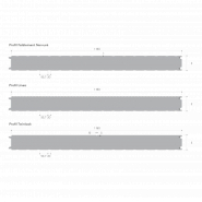 Panneau sandwich de bardage isolant QuadCore KS1180 AB - fixations visibles, largeur 1180 mm_1