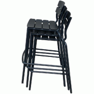 Shade - Tabouret de bar empilable Noir_1