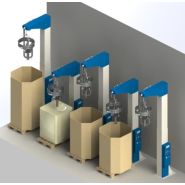 Station de vidange big-bag et octabin automatique - pour produits granulés, broyés et poudres fluides_1