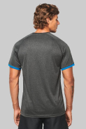 T-shirt performance unisexe PROACT - Réf: PA406 - 100% polyester interlock, ultra résistant, léger et respirant - Manches raglan_1