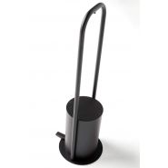 Borne avec pédale mécanique - Ytowell - noire - grande capacité - bouteille de 5 litres d'hydrogel_1