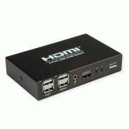 Roline switch kvm, 2 pcs, hdmi 4k, usb_1