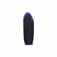 SWEAT BICOLORE coutures bleu marine / royal_1