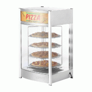 Vitrine chauffante rotative pour pizzas 4 niveaux - Buffalo - JB188_1