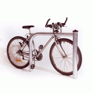 Arceau cycles et motos simple - Mercure - acier galvanisé - design compact et sécurisé - réf 8207520_1