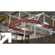 Convoyeur aérien birail avec une charge de 0 à 4000 kg - société alm_1