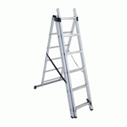 Échelle transformable aluminium HAILO 3x6 échelons - hauteur déployée 3.36 m - hauteur d'accès 4,46 m_1