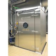 Lavage chariots et treillis - Laveuses industrielles alimentaires Colussi Ermes - 120 chariots/heure, acier inox, hautes performances_1