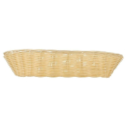 Corbeille effet osier 33x13x7,5cm polypropylène - par 12_1