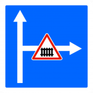 Panneau indication C24c - Conditions particulières de circulation sur la route - Gamme Innov - WP Signalisation_1