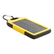 Power bank USB - plastique silicone - 4000 mAh - chargeur solaire et lampe LED_1