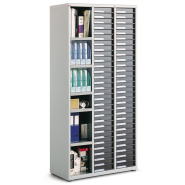 Armoire  à tiroir robuste et modulable conçue pour les  open spaces et les bureaux individuels_1