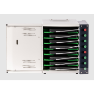 Armoire de rechargement compacte Putnam™ 8 pour tablettes, iPad et appareils mobiles - 8 ports avec câblage MFI_1