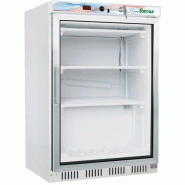 Armoire réfrigérée vitrée négative en laqué blanc intérieur en ABS 200L Forcar_1