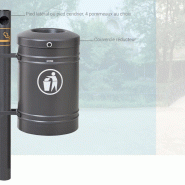Corbeille Cendrier GUYENNE 40 litres_1