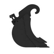 Godet d'excavation-mini-pelle - caterpillar finance france - 450 mm (18 in) - poids 39 kg_1