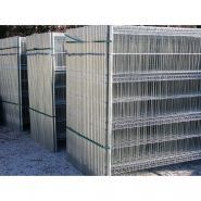 Grille de chantier - Combes - Clôture mobile galvanisée 3,50m x 1,90m - Paquet de 55 panneaux_1