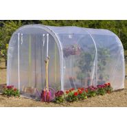 Majfr20097368 - bâche de pignon avant pour serre de jardin tunnel richel 2x3 et 2x4 pied droit