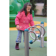 Structure de jeux en inox pour enfants de moins de 3 ans - BABYBOULES - LD1BX0210 - Ludoparc_1