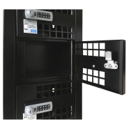 Armoire  en tôle électrozinguée pour la recharge jusqu'à 4 smartphones - e-kaze_1