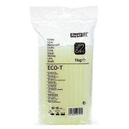 Bâton de colle transparente Ø12mmx190mm - 1Kg - pour pistolet à colle - basse température_1