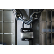 Cadenas à clé Protector 50 mm - haute résistance - acier au molybdène - Federal Lock Thirard_1