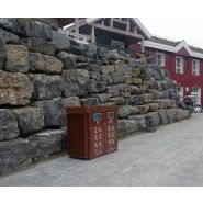 Cache poubelle CPV120-760 - Végétalisable bi-flux ou tri-flux avec options intégrées_1