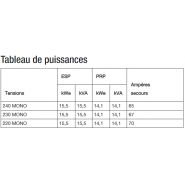 K17M Groupe électrogène industriel - SDMO - 230V monophasé - Moteur KOHLER KDI1903M - Classe G2_1