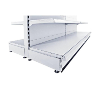 Pied S50 longueur 470mm - avec 2 vérins pour montant de 60x30 ou 80x30mm - couleur crème_1