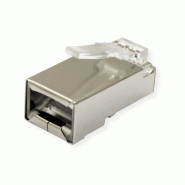 ROLINE Connecteur modulaire blindé, Cat.5e (Classe D), 10 unités_1