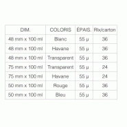 Ruban adhésif PVC - épais, souple et résistant - fermeture de caisses carton_1