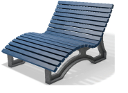 Bain de soleil Aveto Lot de 3 Bains de soleil_1