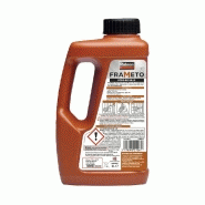 Protection antirouille extérieur/intérieur - Rubson Frameto - Noir mat 1L - Direct sur rouille pour acier_1