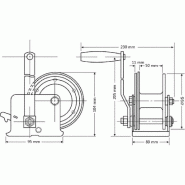 Toolland treuil manuel 250 kg whw250 420488_1