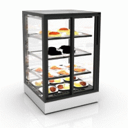 Vitrine chauffante INTEGRA à poser - Chaleur sèche - 600 mm - H950 - IN60-90C | Sayl Barcelona - Accès arrière_1