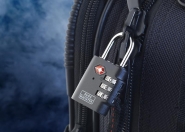 Cadenas de sécurité à combinaison TSA 77 - idéal pour les voyages avec ouverture pour douane_1